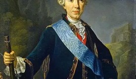 Ölgemäde russischer Zar Peter III, Das Mirakel von Brandenburg